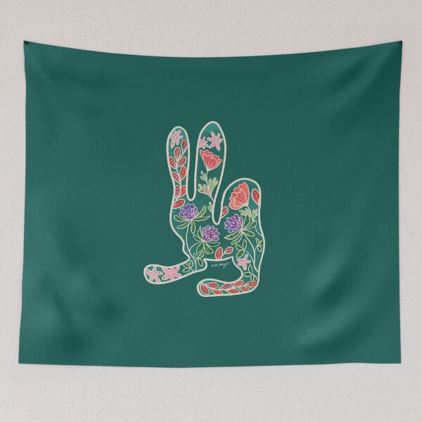 Item preview, Clover Rabbit - Viva Flora Collection designed and sold by avec magie.
