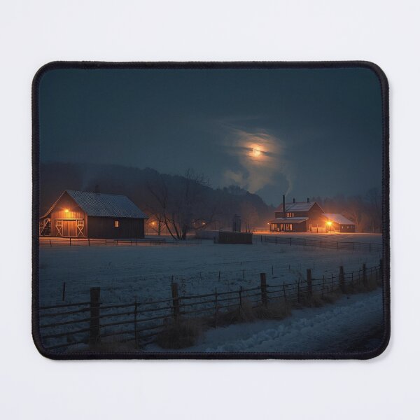 Item preview, Nighttime on the Farm designed and sold by RisingWolfStudio.