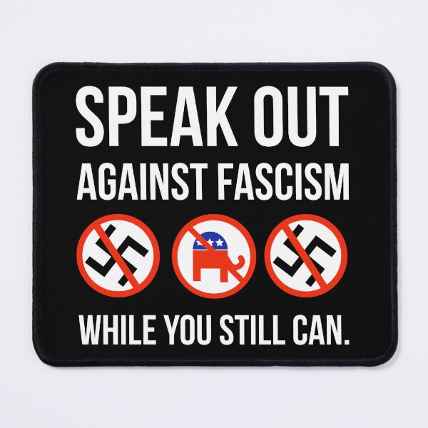 Item preview, Speak out against fascism while you still can.  designed and sold by Rachel the Artist .