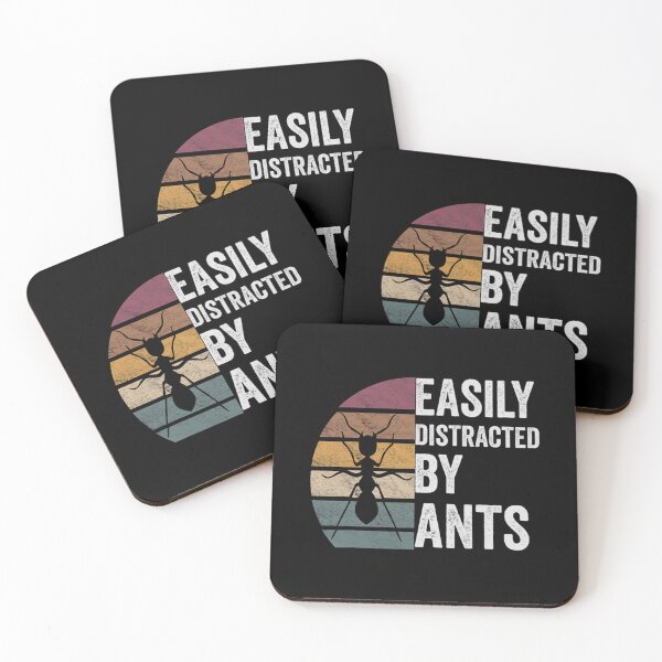 Item preview, Easily Distracted by Ants – Funny Insect Lover Design designed and sold by Watchtibin.