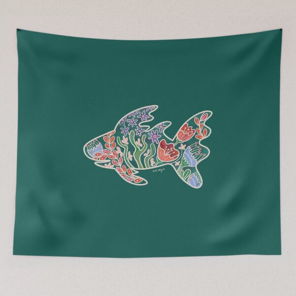 Item preview, Chloro Fish - Viva Flora Collection designed and sold by avec magie.