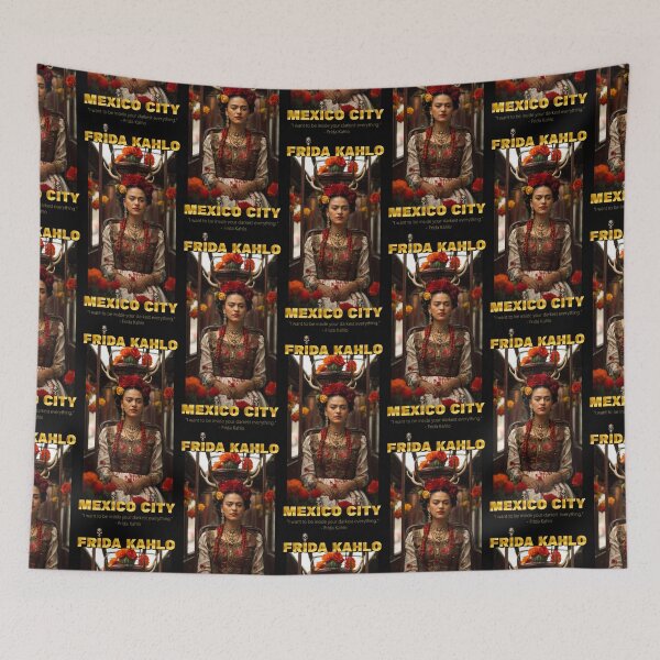 Item preview, Frida Kahlo: Mexico City (Limited Edition Print #21) designed and sold by santo ✝abú.