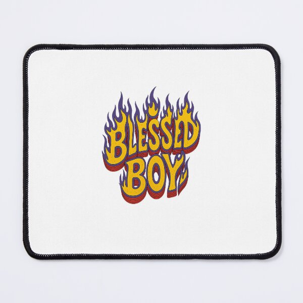 Item preview, Blessed Boy – Retro Psychedelic Flame designed and sold by ✸Mikaia✸.