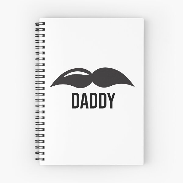 Item preview, Monochrome Daddy Moustache Print designed and sold by RyanGDesign.