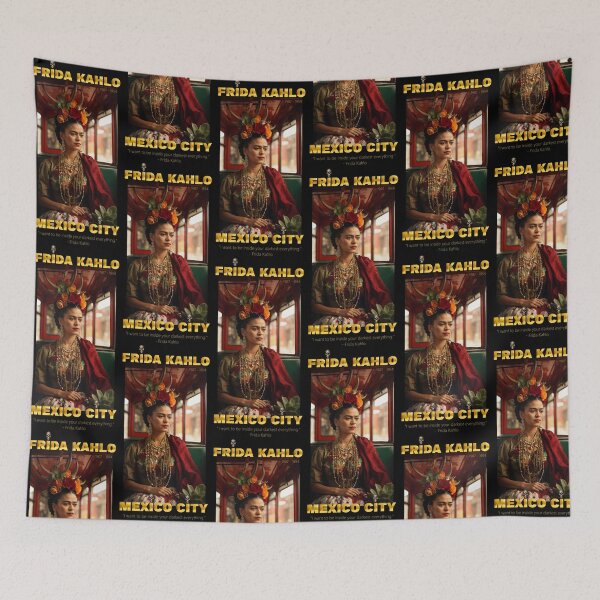 Item preview, Frida Kahlo: Mexico City (Limited Edition Print #24) designed and sold by Tabu Brand.