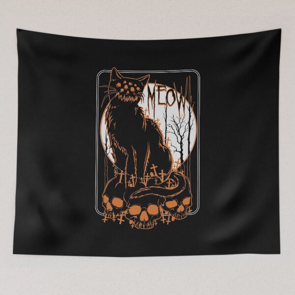 Item preview, Meow on the Throne of Bone designed and sold by vonKowen.