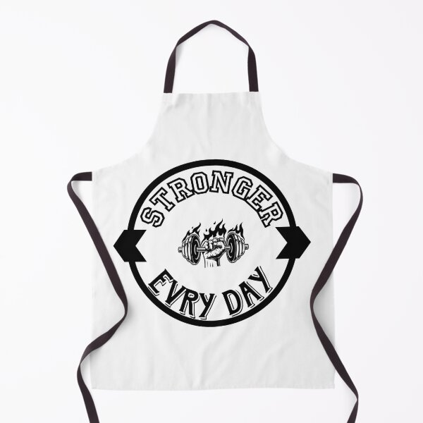 Item preview, Stronger Every Day Gym Motivation Design designed and sold by ChillDraws.