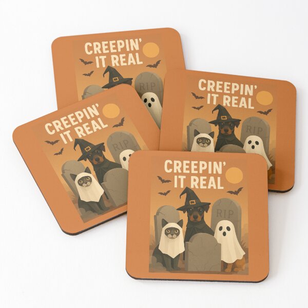 Item preview, Creepin’ It Real: Halloween Dogs in Disguise designed and sold by GeoWild Designs.