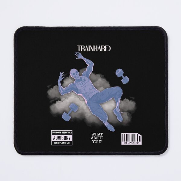 Item preview, Falling Athlete with Dumbbells designed and sold by TrainHardCo.