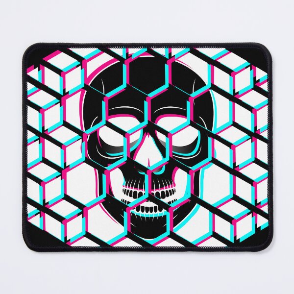 Artikelvorschau, Skull Glitch, Distortion entworfen und verkauft von DESTRATOR_DE.