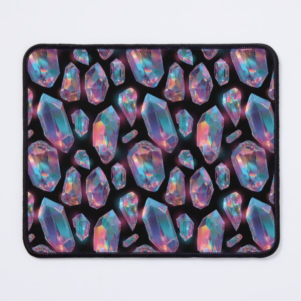 Item preview, Holographic Crystal Pattern – Glittering Gemstones designed and sold by Meiersbeste.