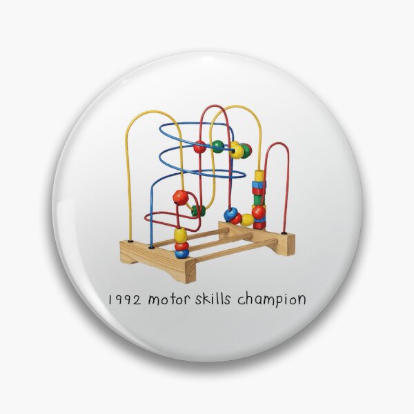Item preview, 1992 Motor Skills Champion / Bead Maze Nostalgia designed and sold by Cuttintees.