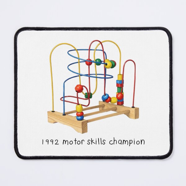 Item preview, 1992 Motor Skills Champion / Bead Maze Nostalgia designed and sold by Cuttintees.