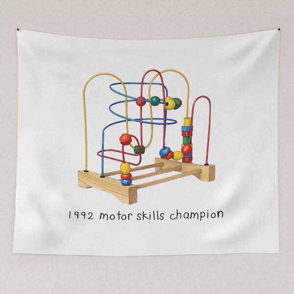 Item preview, 1992 Motor Skills Champion / Bead Maze Nostalgia designed and sold by Cuttintees.