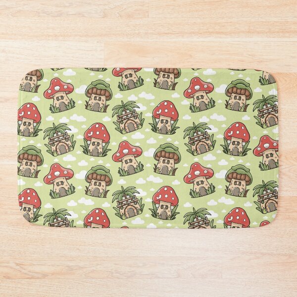 Item preview, Mushroom House Pattern designed and sold by mybegoniatee.