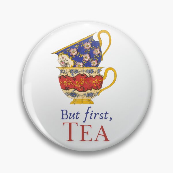 Item preview, But First, Tea! Dark Academia Vintage Fine Art Teacups designed and sold by MaryKunzGoldman.