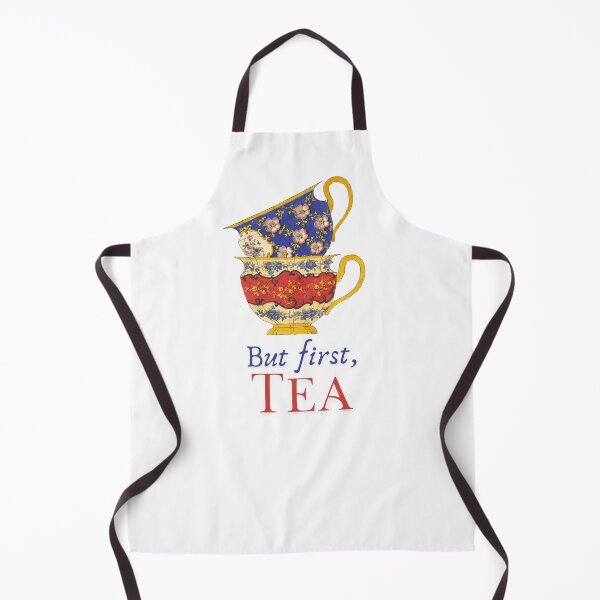 Item preview, But First, Tea! Dark Academia Vintage Fine Art Teacups designed and sold by MaryKunzGoldman.