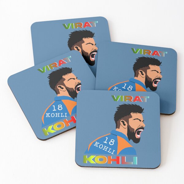 Item preview, Virat Kohli illustration designed and sold by ZooStateofMind.