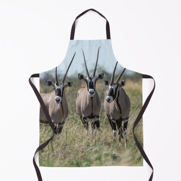 Item preview, The Silent Watch – Three Oryx Standing in the Grass designed and sold by DavideAntoniani.