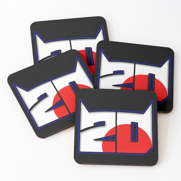 Item preview, Racing Number 20 – White with Blue Outline & Rising Sun Flag designed and sold by Fan Art Station .