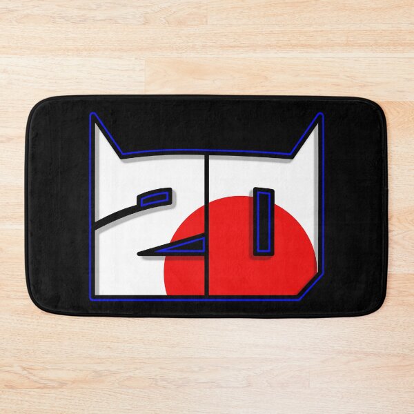 Item preview, Racing Number 20 – White with Blue Outline & Rising Sun Flag designed and sold by Fan Art Station .