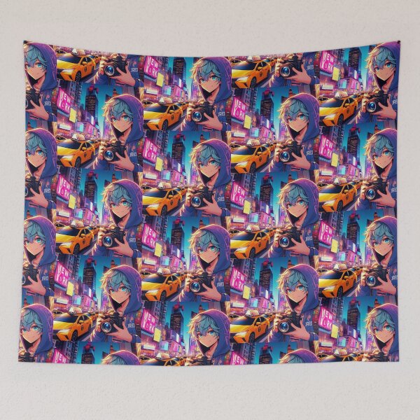 Item preview, Anime travel vlog in New York designed and sold by PastVision.