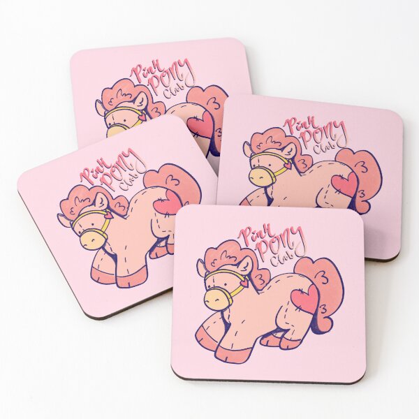 Artikelvorschau, Rosa Pony Plüsch entworfen und verkauft von paintdaylight.