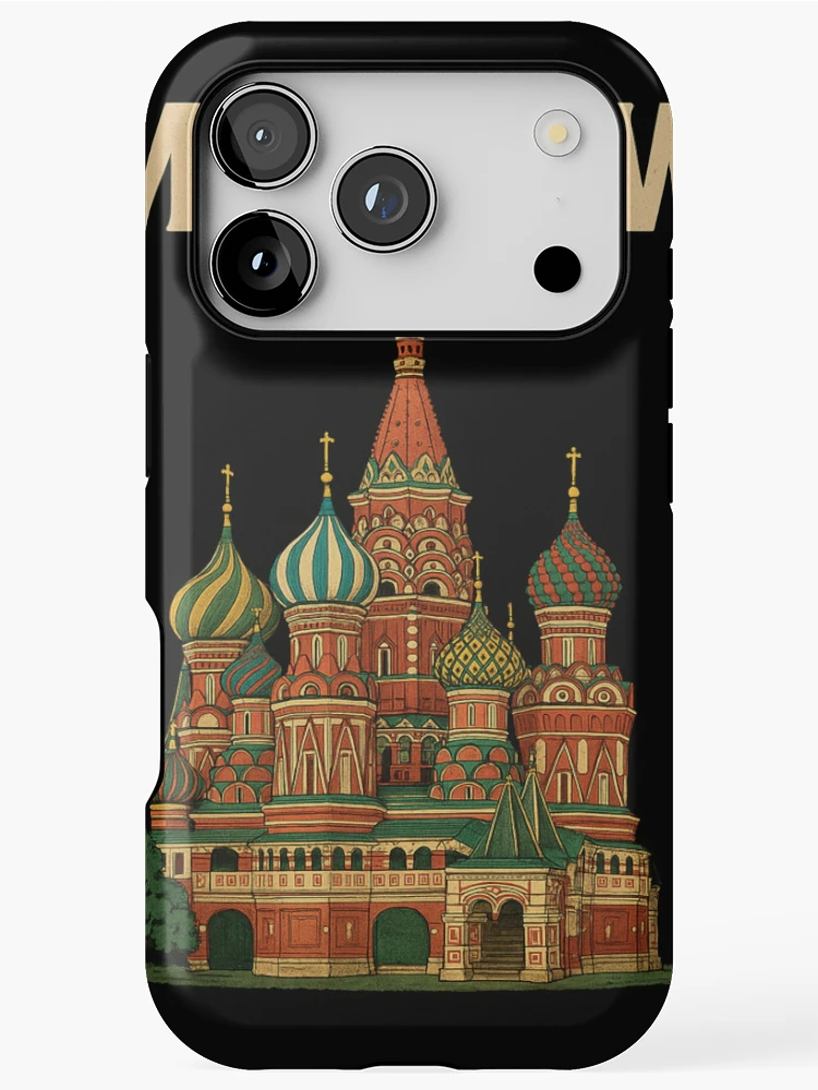 Thumbnail 1 of 4, iPhone Case, MOSCOW designed and sold by RyoSaeba90.