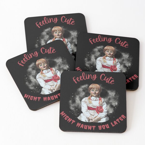 Item preview, Annabelle movie, conjuring universe, might haunt you later designed and sold by GeekRagz.