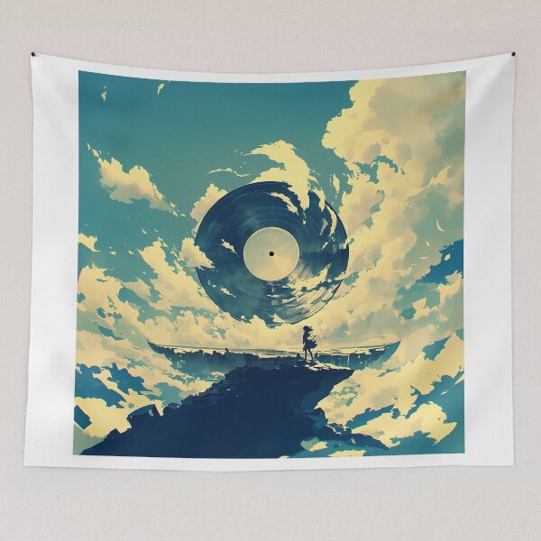 Item preview, Floating Vinyl Above Sky Platform designed and sold by Christian Weiss.