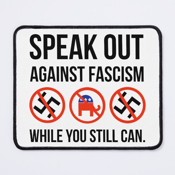 Item preview, Speak out against fascism while you still can.  designed and sold by Rachel the Artist .