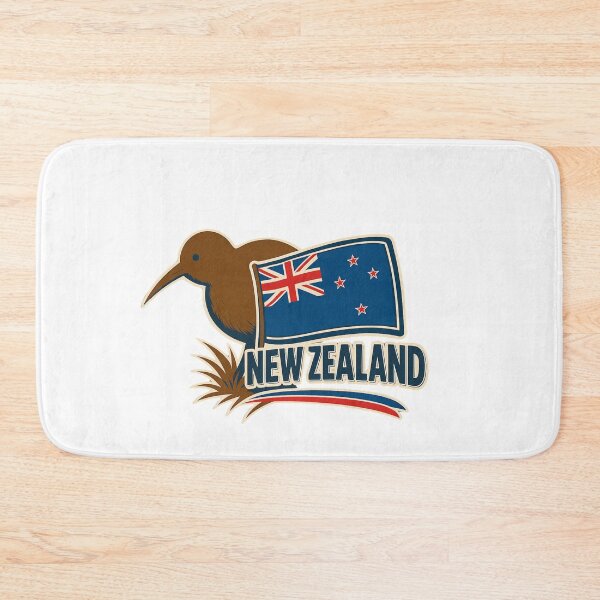 Item preview, New Zealand Flag With Kiwi Bird, Maori Land, New Zealand Adventure designed and sold by Right-UR.