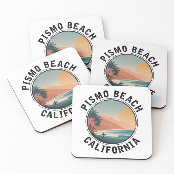 Item preview, Pismo Beach - California (with Black Lettering) designed and sold by VelvetRoom.