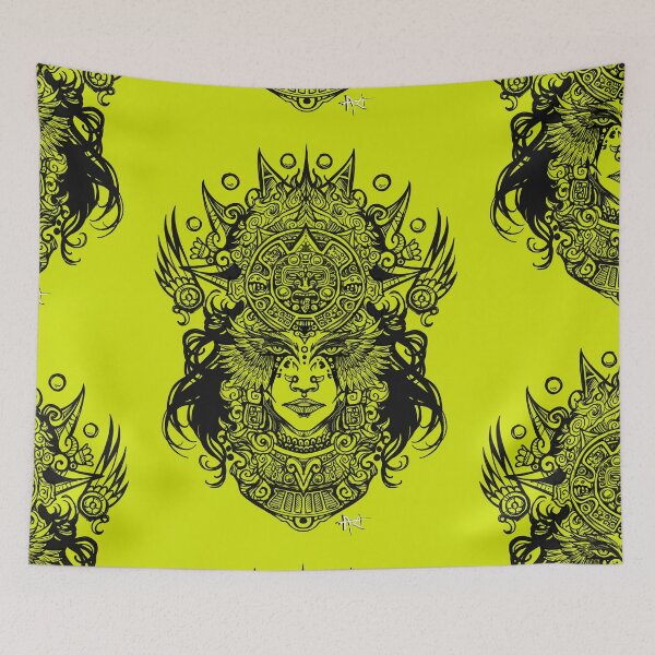 Item preview, shaman of the Sun black designed and sold by UrielCalavera.