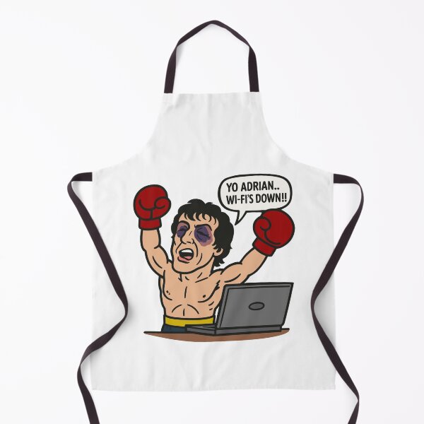 Item preview, Champ Wi-Fi Down Funny Boxing Cartoon designed and sold by pixel-overdose.
