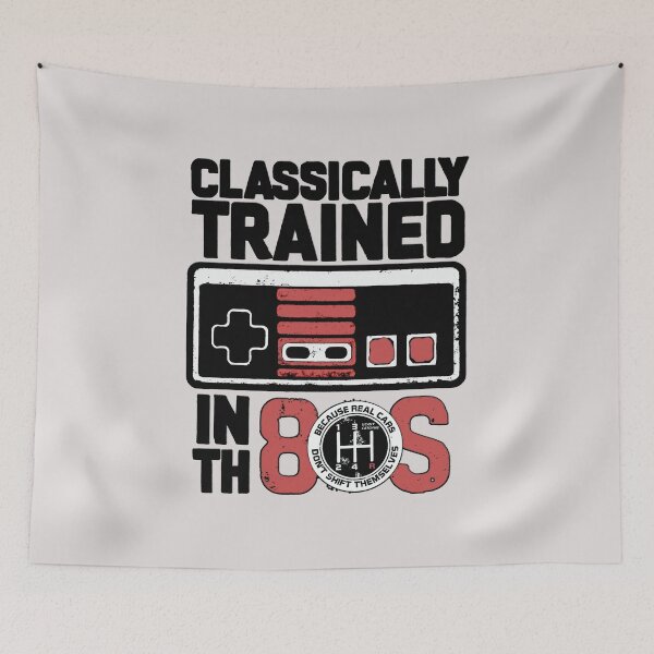 Item preview, Classically Trained in the 80s designed and sold by gear-posters.