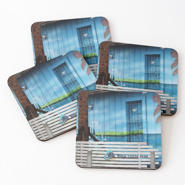 Item preview, Shem Creek Park Mural Scene designed and sold by Cynthia48.