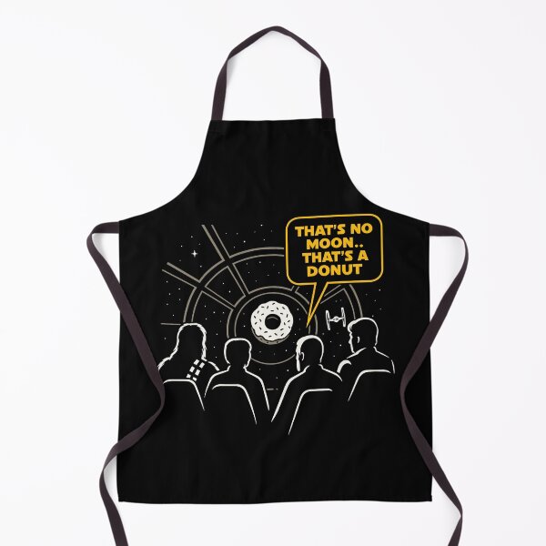 Item preview, That’s No Moon Funny Donut Tee designed and sold by pixel-overdose.
