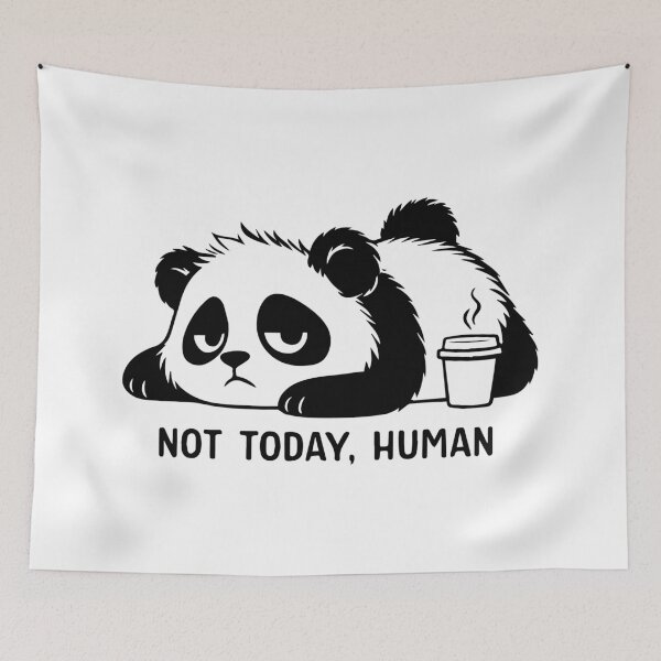Item preview, Not Today, Human designed and sold by Patartxx.