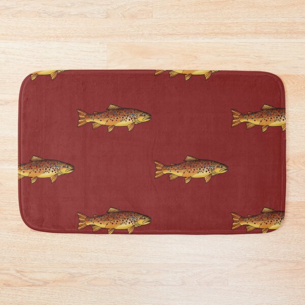 Item preview, Stained Glass Brown Trout designed and sold by Too Kool Designing .