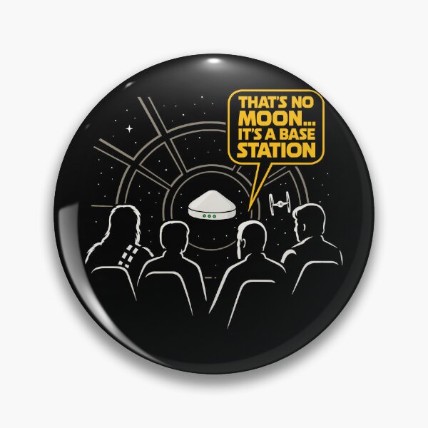 Item preview, That’s No Moon it's a Base Station (dark) designed and sold by pixel-overdose.