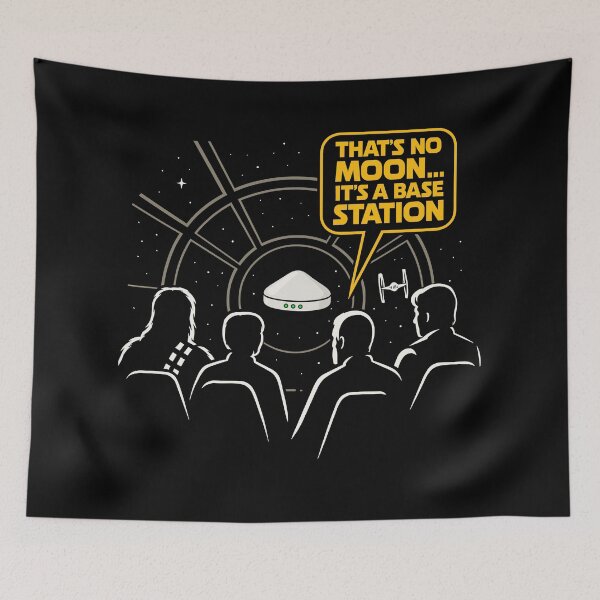 Item preview, That’s No Moon it's a Base Station (dark) designed and sold by pixel-overdose.