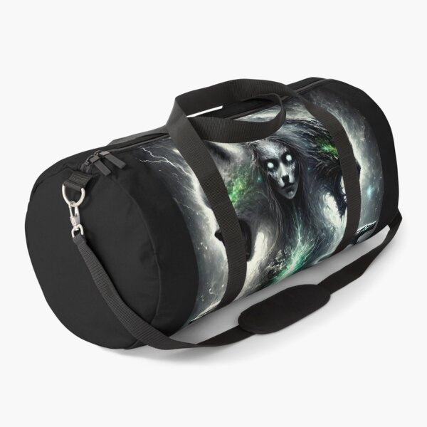 Item preview, "Loki’s Children – Fenrir, Jörmungandr, and Hel | Norse Myth Dark Art" designed and sold by Umbra666.