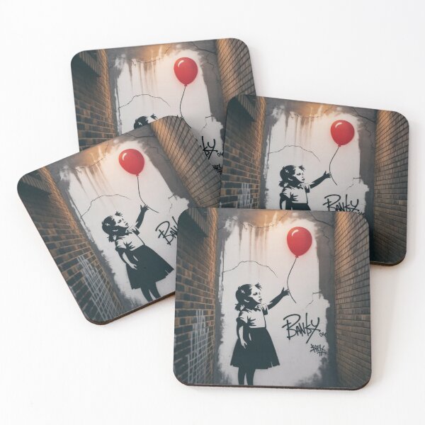 Item preview, Banksy girl ballon vintage designed and sold by martin max.