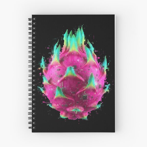Item preview, Cybernetic Dragon Fruit: Glitched Tropical Core designed and sold by trend-forge.