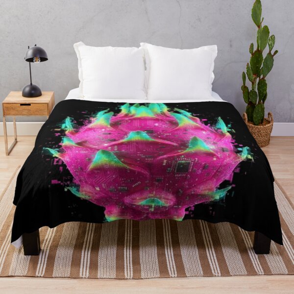 Item preview, Cybernetic Dragon Fruit: Glitched Tropical Core designed and sold by trend-forge.