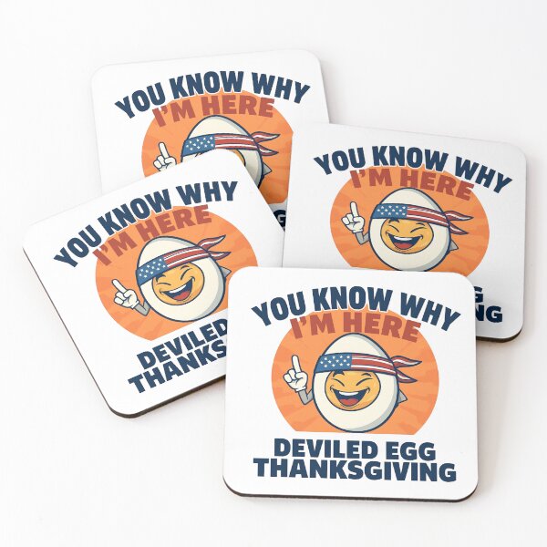 Item preview, Deviled Egg Thanksgiving – You Know Why I’m Here Funny Holiday Tee designed and sold by Lunaria Arts.