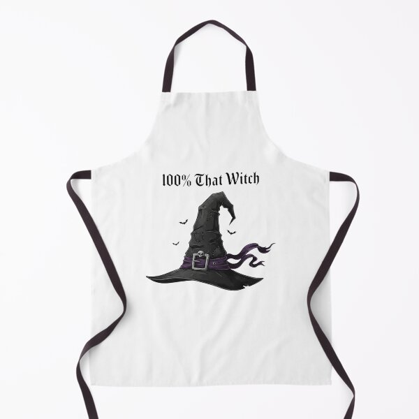 Item preview, 100% That Witch – Spooky Hat & Bats Halloween Design designed and sold by PrintandJoy.