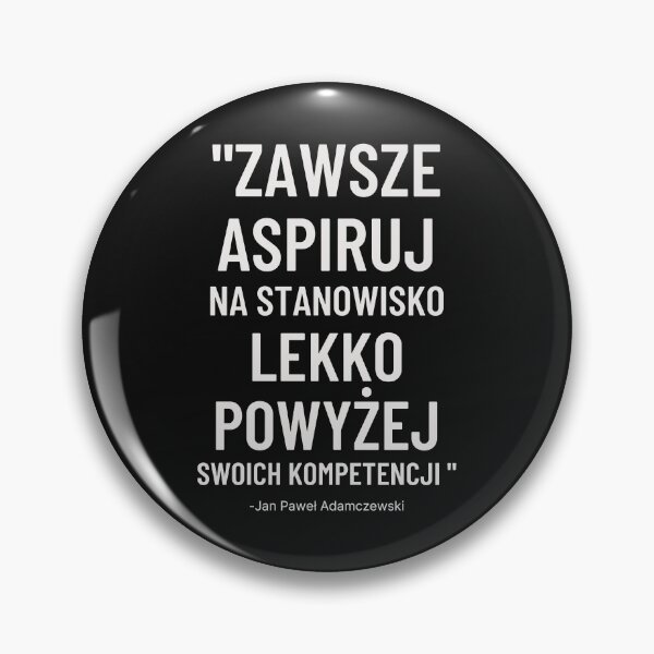 Item preview, Zawsze Aspiruj Na Stanowisko Lekko Powyżej Swoich Kompetencji - cytat z serialu 1670 designed and sold by Anniko Art Studio.