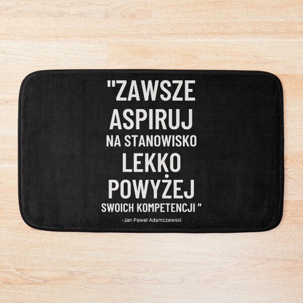 Item preview, Zawsze Aspiruj Na Stanowisko Lekko Powyżej Swoich Kompetencji - cytat z serialu 1670 designed and sold by Anniko Art Studio.